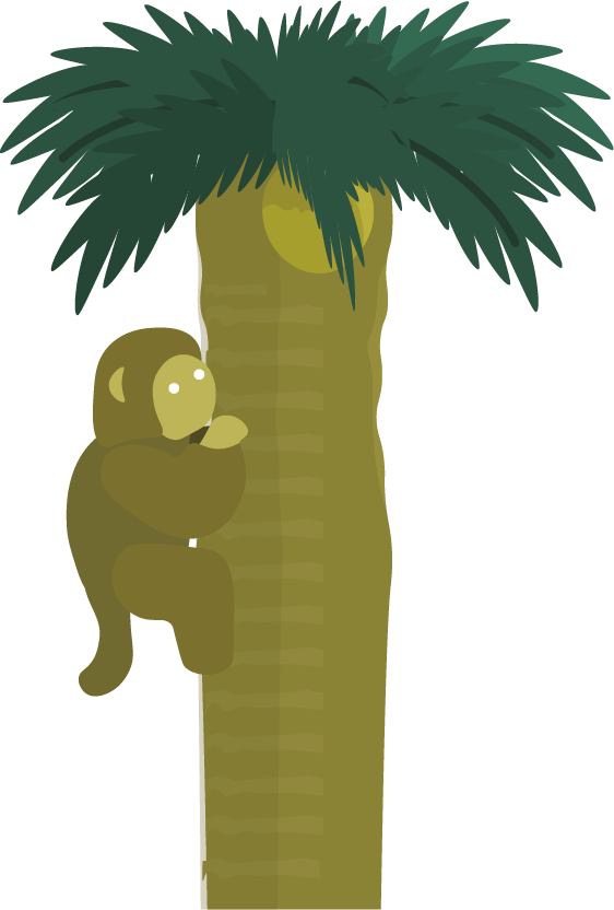 猿と木
